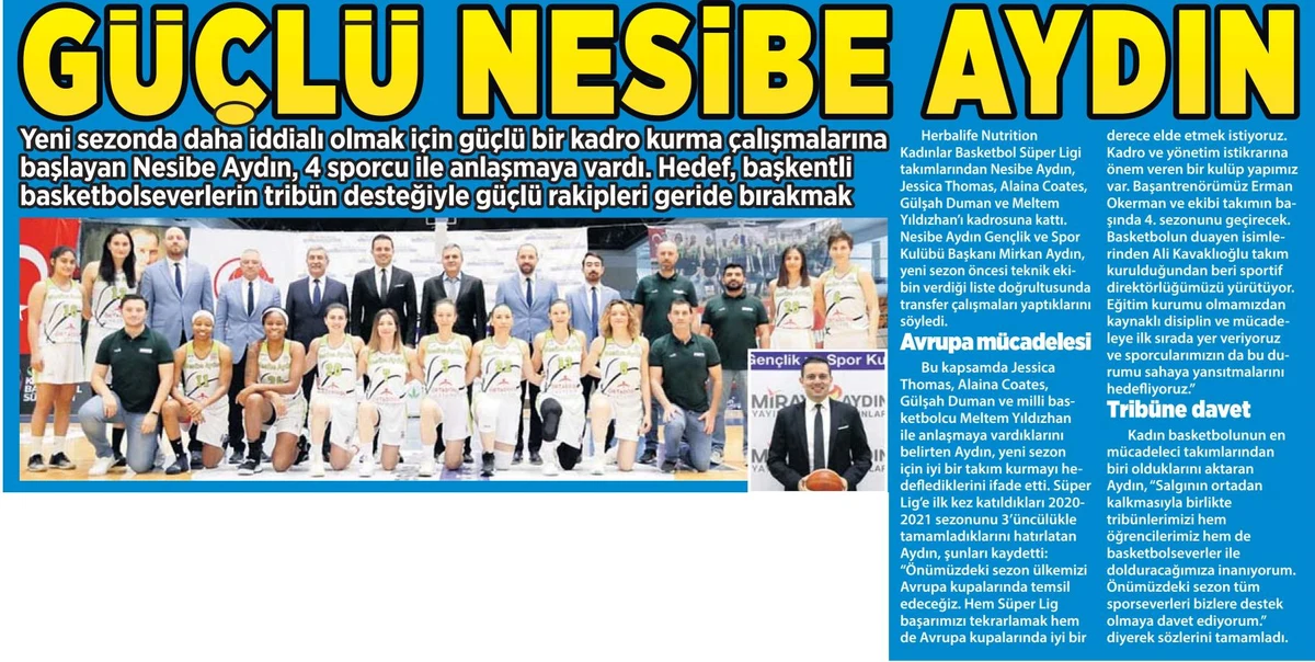 Güçlü Nesibe Aydın