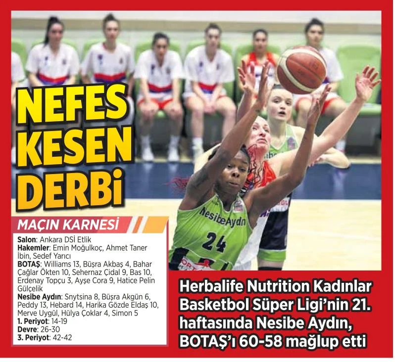 Nefes kesen derbi