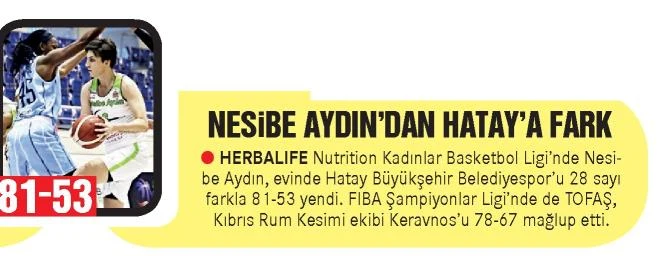 Nesibe Aydın’dan Hatay’a fark