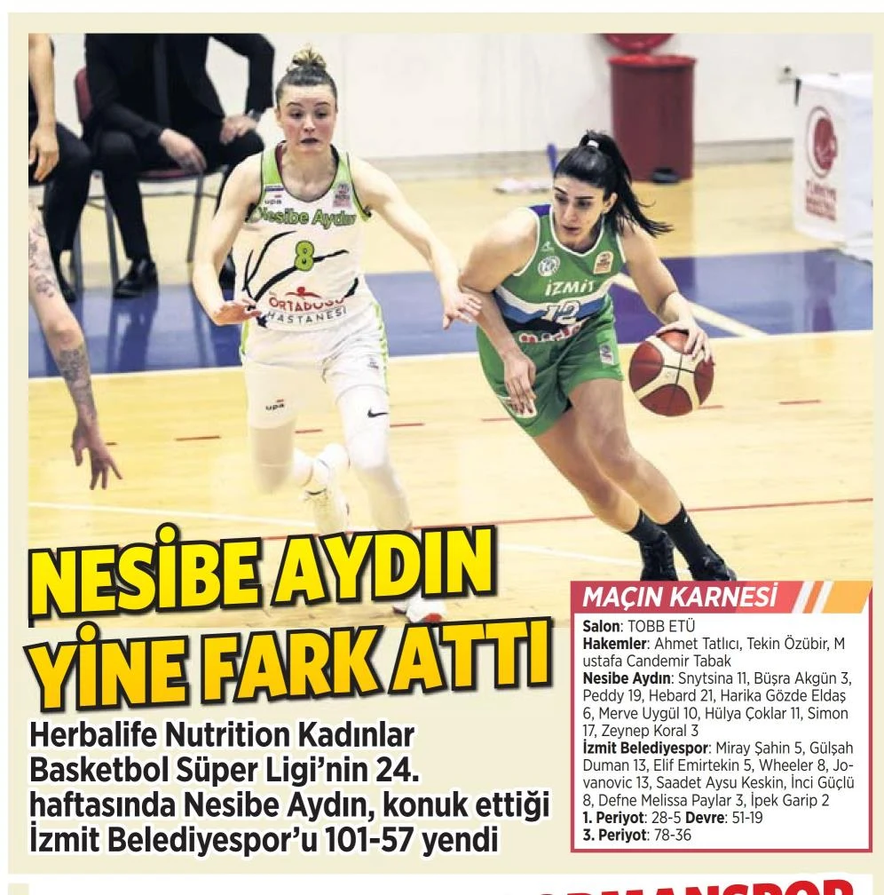 Nesibe Aydın yine fark attı