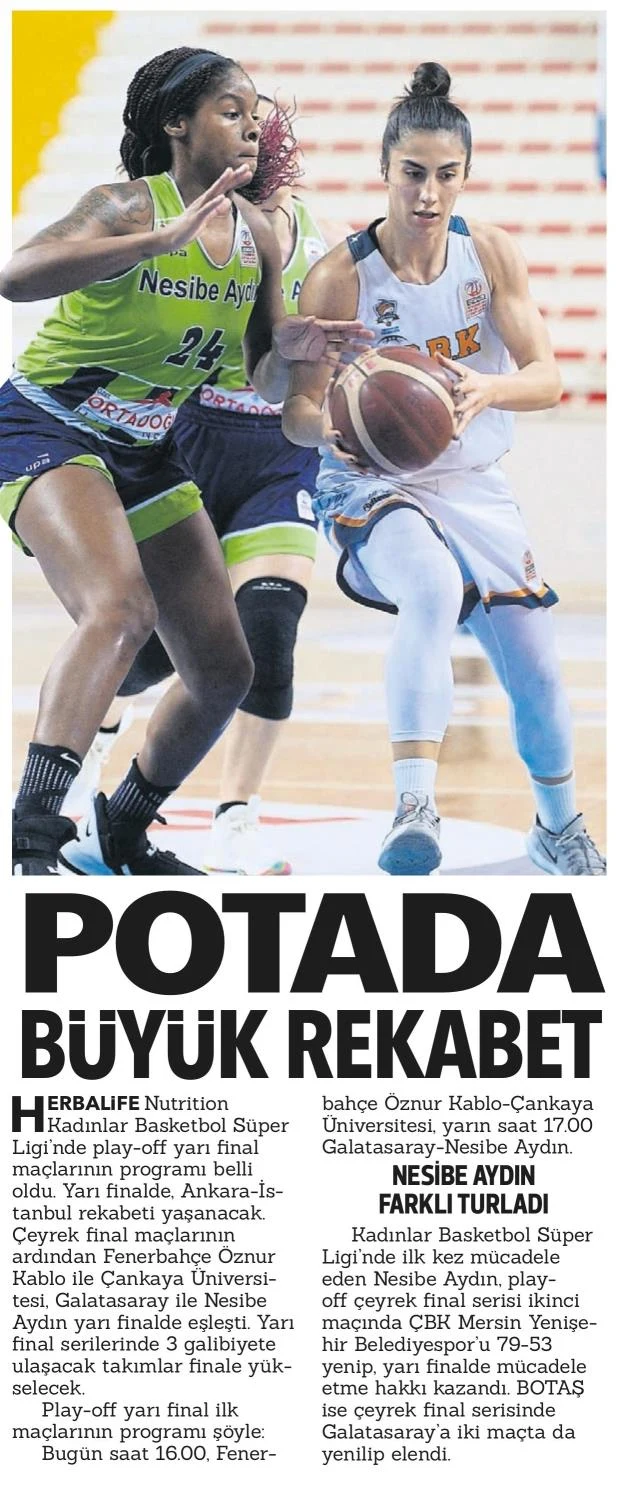 Potada büyük rekabet
